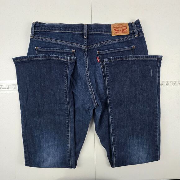 Levi's 515 boocut jeans blue denim size 10 womens 30x32 5391 - Picture 3 of 13